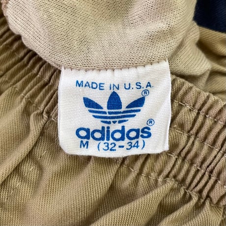 "Women's" 80's Adidas Track Short Pants Mサイズ USA製