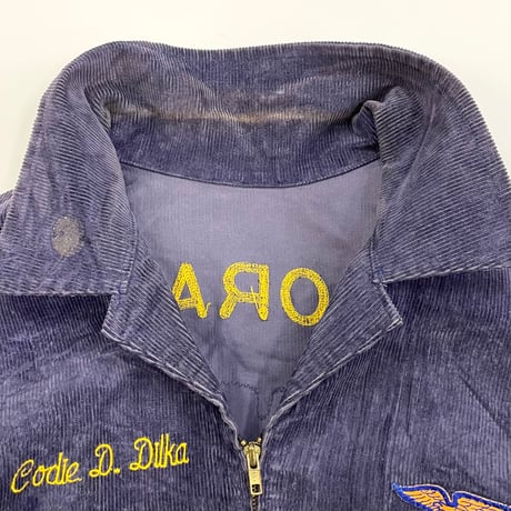 "Special Size" "Good Fade" 80's～90's FFA Corduroy Jacket (fits 50inch)