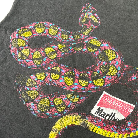 90's Marlboro "Snake Pass" "Cut Off" Tシャツ