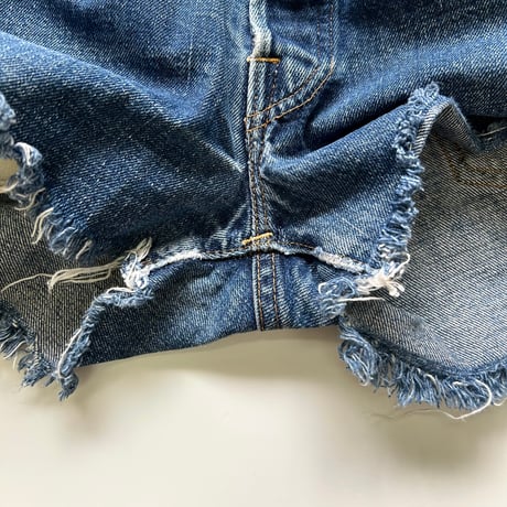 60's Levi's 501 "Big E" Denim Short Pants (fits W26)