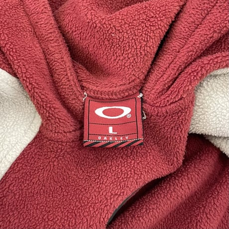 90's～00's Oakley "Emblem Icon" Fleece Jacket Lサイズ
