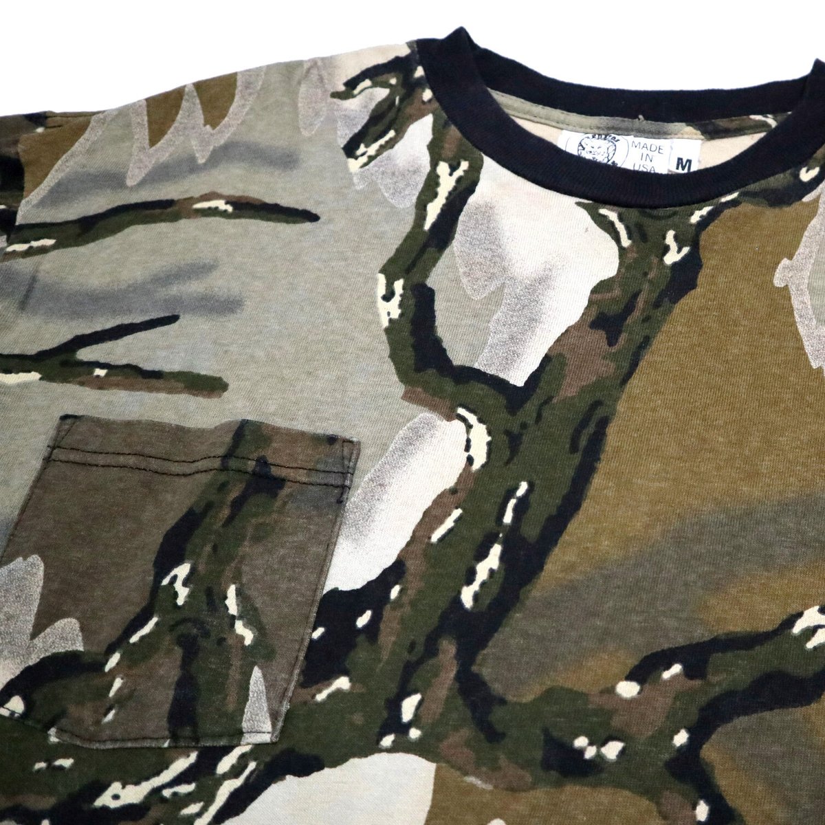 90's PREDATOR CAMOUFLAGE Pocket Tee Mサイズ USA製 |...