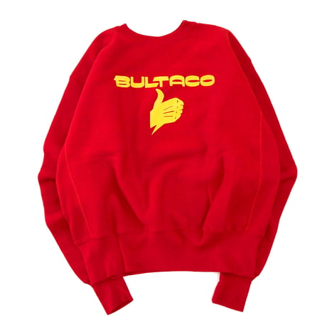 Deadstock～NOS 70's CHAMPION RW SWEAT "BULTACO" "両面" XLサイズ