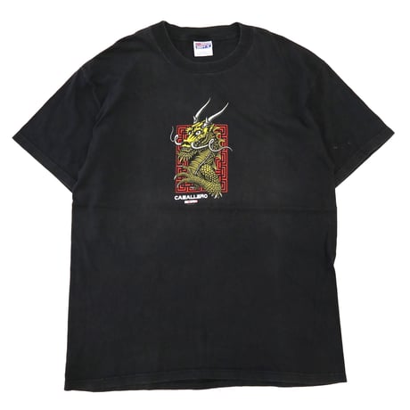 90's Hanes Powell Peralta "CABALLERO" プリント Tシャツ Lサイズ