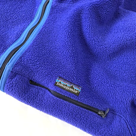 80's Patagonia "三角タグ" Synchilla Cardigan Fleece Jacket Lサイズ USA製