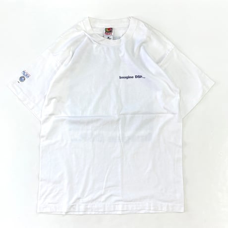 90's Fruit of the loom "Einstein" "両面" Tシャツ Lサイズ
