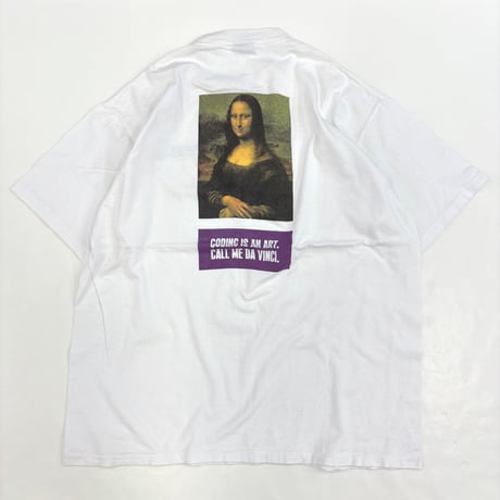 90s モナリヴィンテージ アートプリントTシャツ XL シングル 企業物