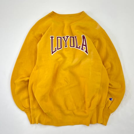 "Good Color" 90's CHAMPION RW SWEAT "LOYOLA" XLサイズ USA製