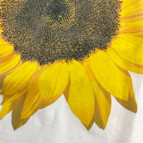 90's STUDIO Q "Sun Flower" Tシャツ (fits XL)