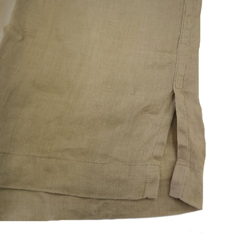 90's～ Polo Ralph Lauren "CALDWELL" "No Pony" Linen Open Collar Shirt Mサイズ