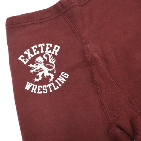 80's CHAMPION RW SWEAT Pants "EXETER WRESTLING" Sサイズ USA製