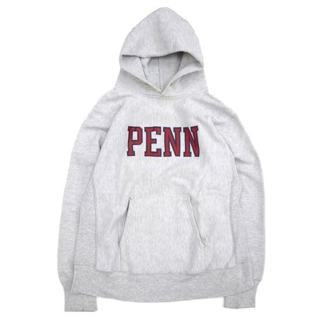 80’s CHAMPION RW SWEAT PARKA "PENN" Grey Lサイズ USA製