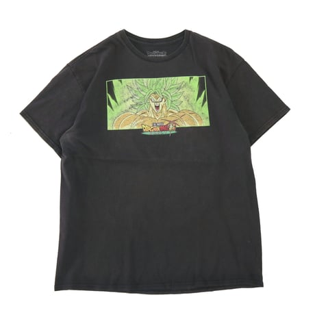 00's DRAGONBALL SUPER "Broly" 両面 プリント Tシャツ Lサイズ