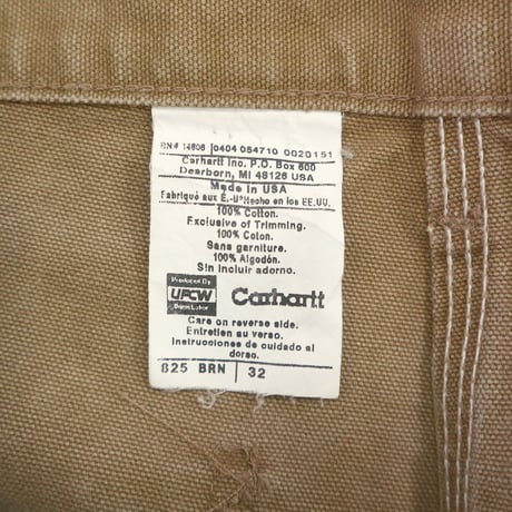 00's Carhartt Duck Painter Work Short Pants W32 USA製
