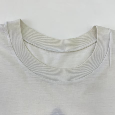 80's Adidas "Seoul Olympics" "Water Print" Tシャツ