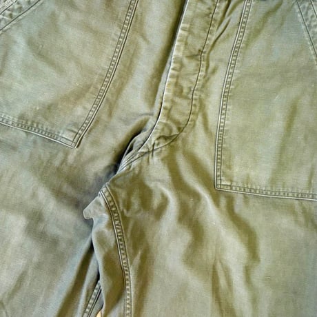 60's US ARMY "Side Adjuster" "Baker Pants" Utility Trousers Large