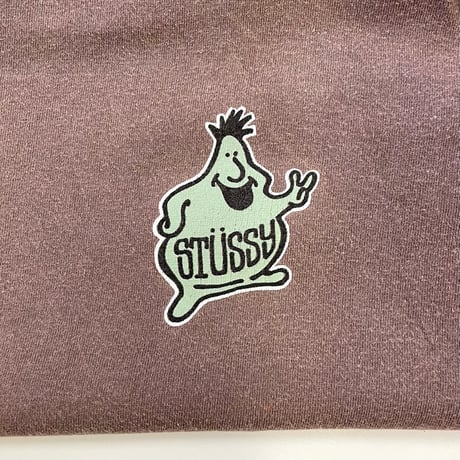 "Good Fade" 80's～90's OLD STUSSY 黒タグ "Mr.Blob" "T-Parka" XXLサイズ USA製