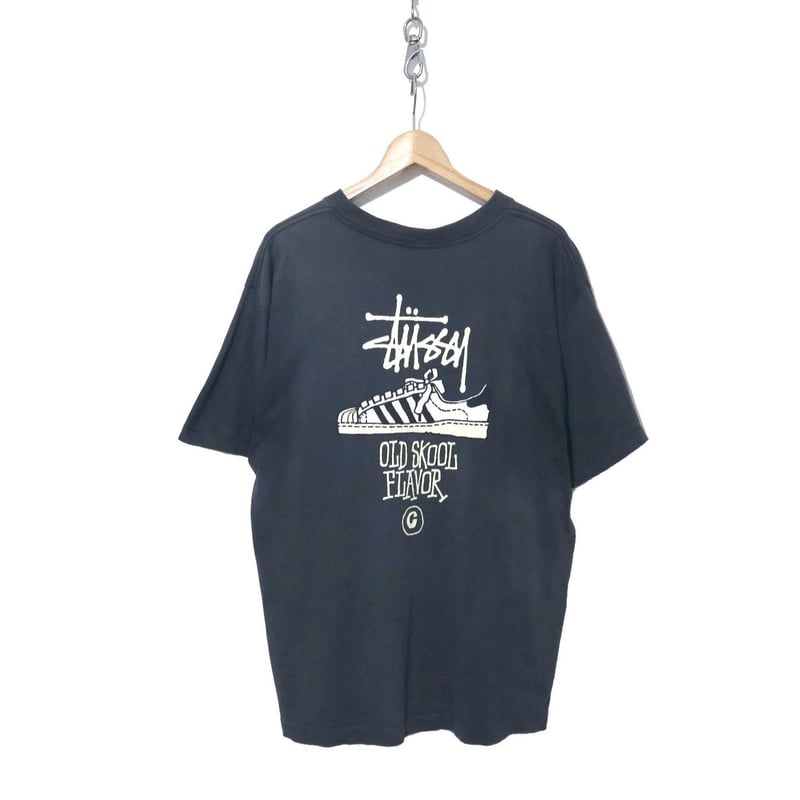 80's～90's OLD STUSSY プリント Tシャツ 黒タグ XLサイズ USA製 |...