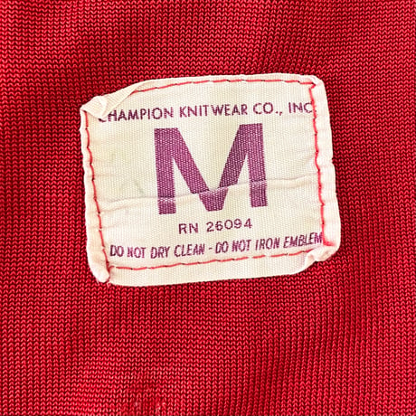 60's CHAMPION "タタキタグ" "12" Football Tee Mサイズ USA製