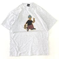 80's～90's OLD STUSSY 黒タグ "Peace and Prosperity" XLサイズ USA製