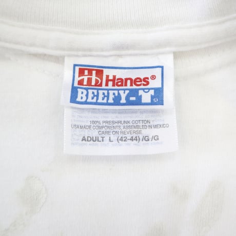 80's～90's Hanes Keith Haring "Best Buddies" プリント Tシャツ Lサイズ