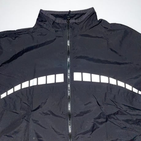 90's～00's NIKE "Reflective" Full Zip Nylon Jacket XLサイズ
