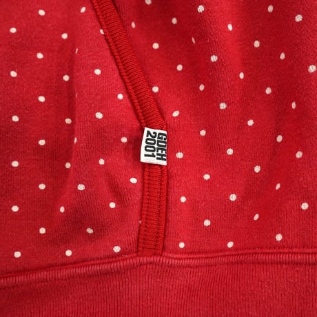00's GOODENOUGH "ドット柄" Sweat Parka Lサイズ