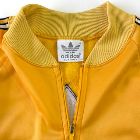"Rare Color" 80's Adidas Back Trefoil Track Jersey Top Mサイズ USA製