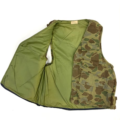 60's L.L. Bean Duck Hunter Camo Flotation Vest