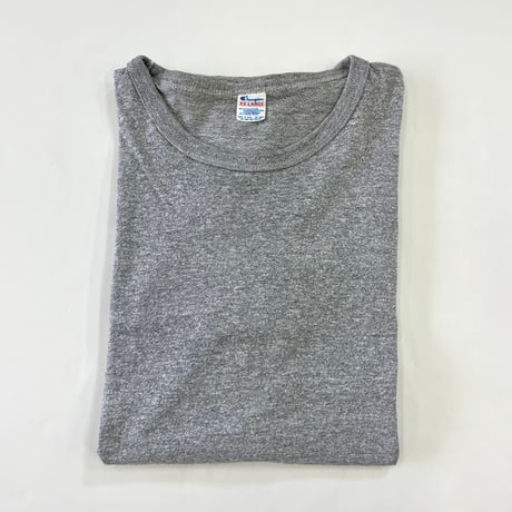 "Special Size" 80's CHAMPION "Solid" "杢グレー" Tシャツ XXLサイズ USA製