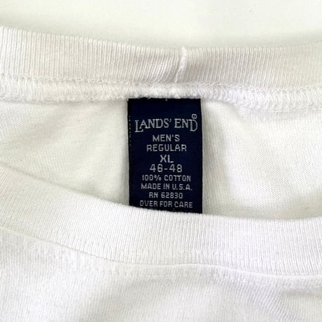 90's LANDS' END "Rhinoceros" Tシャツ XLサイズ USA製