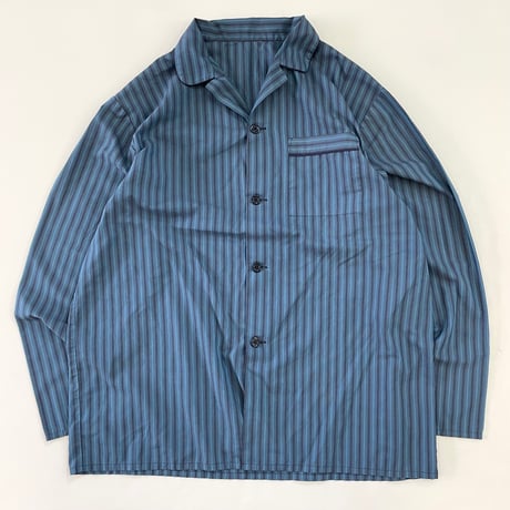 90's～00's unknown Stripe Pajama Shirt