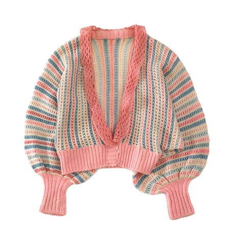 "Women's" Crochet knit Shawl Cardigan