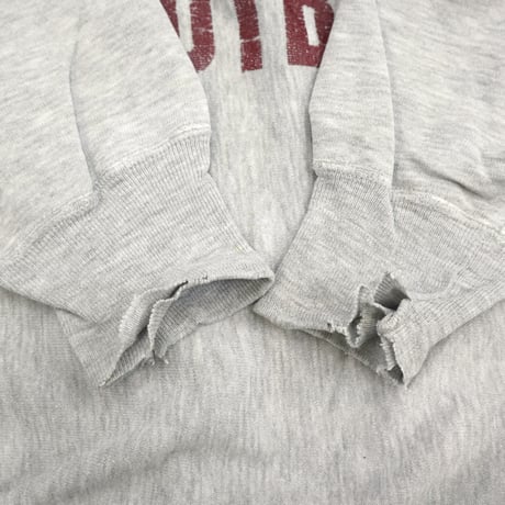 80's CHAMPION RW SWEAT "CAROLINA" "レアプリント" Grey XLサイズ USA製