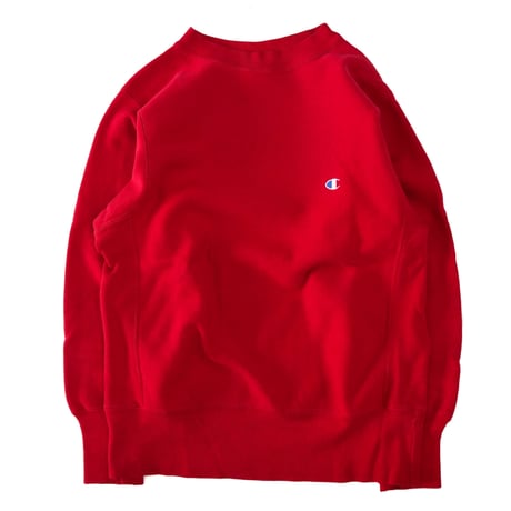 90’s CHAMPION RW SWEAT Solid Red Sサイズ USA製