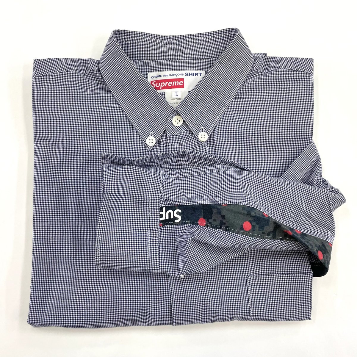 シュプリームSupreme × COMME des GARCONS SHIRT Supreme シュプリーム 18AW × Comme des Garcons SHIRT