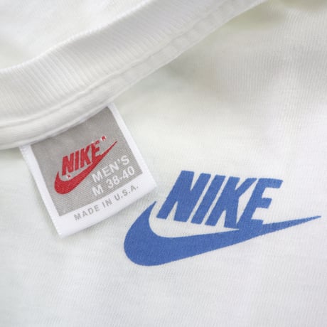 90's NIKE "INTERNATIONAL" 両面 プリント LS Tシャツ Mサイズ USA製