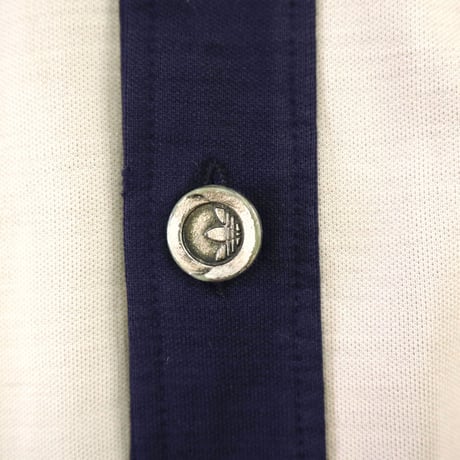 70's Adidas "Metal-Button" Track Jersey Top 54サイズ 西ドイツ製