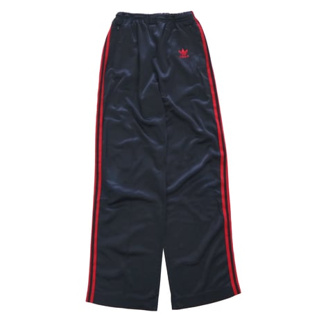 80's Adidas Track Jersey Pants Black×Red Lサイズ USA製