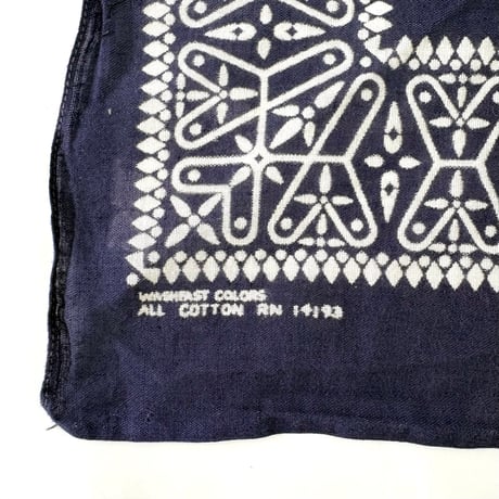 60's～ "Indian/Cross" RN14193 All Cotton Bandana (sold separately)