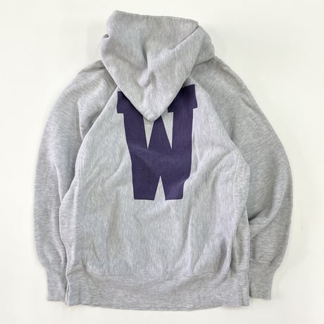 90's CHAMPION RW SWEAT PARKA "WILLIAMS" "両面" "染み込み" XLサイズ USA製