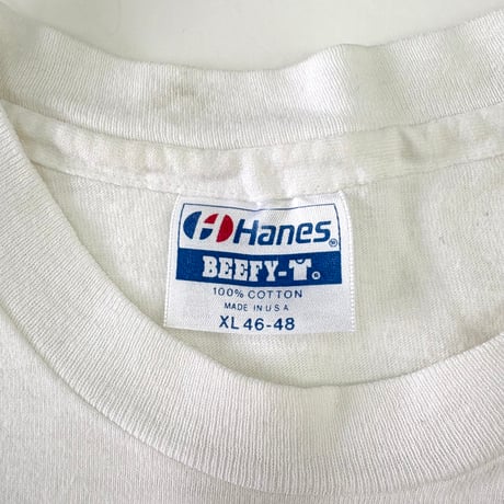 ～90's Hanes "Harvard" "両面" Tシャツ XLサイズ USA製