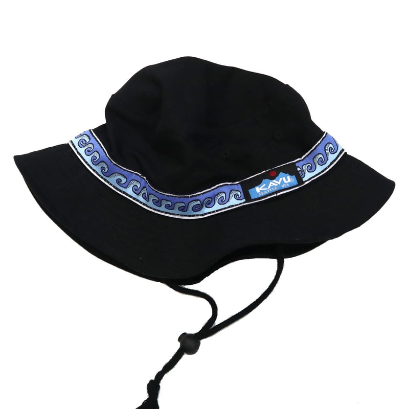 未使用品 15ss STUSSY×KAVU Strap Bucket Hat BLACK | 