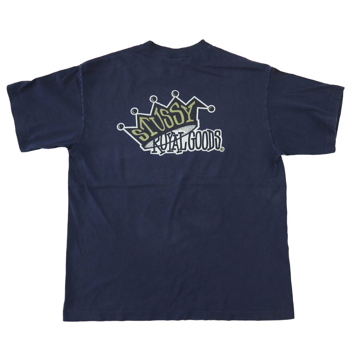 80s-90s OLD Stussy Royal Goods Tee袖丈21cm