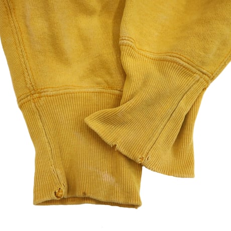 90's CHAMPION RW SWEAT Solid Mustard Lサイズ USA製