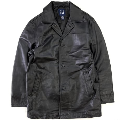 00's OLD GAP Leather Car Coat Mサイズ