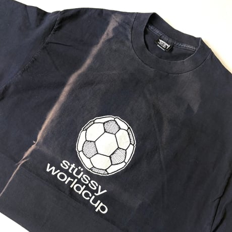 80's～90's OLD STUSSY 黒タグ Tシャツ XLサイズ USA製