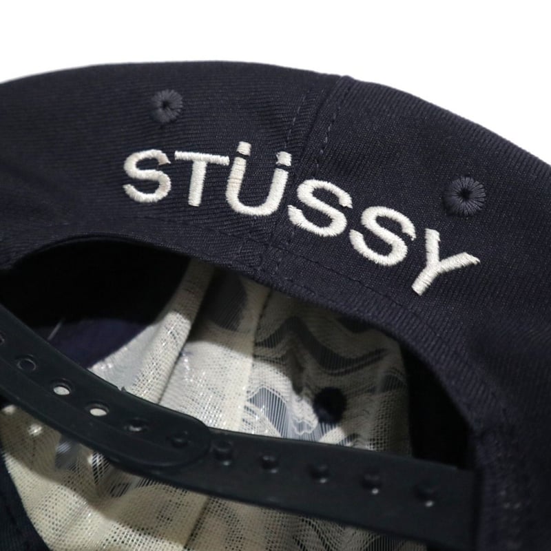 ステューシー　STUSSY 90s キャップ　カモ　ベルクロ