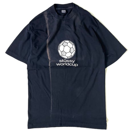 80's～90's OLD STUSSY 黒タグ Tシャツ XLサイズ USA製