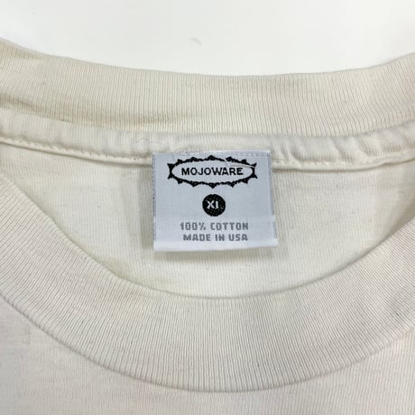90's MOJO WARE "Sun Flower" 両面 プリント Tシャツ XLサイズ USA製
